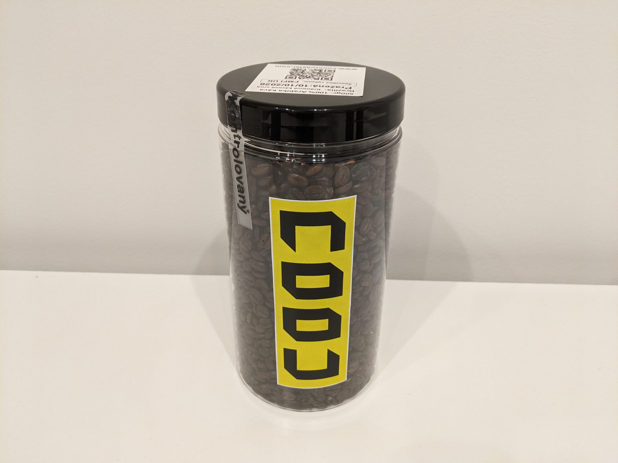 500 grms Krémové kávové zrná